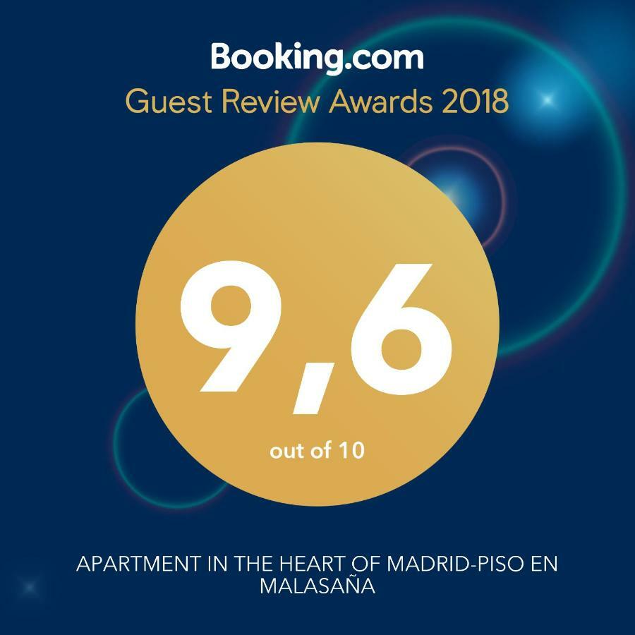 Apartment In The Heart Of Madrid-Piso En Malasana Bagian luar foto